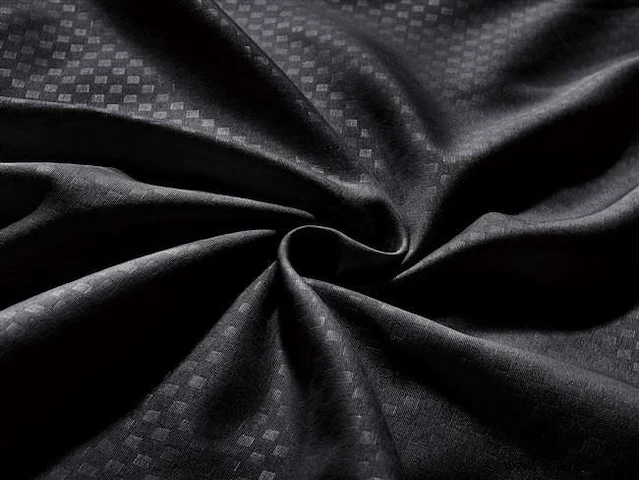 2 x dekbedovertrek sydney deluxe zwart - 240x220 - afbeelding 2 van  2