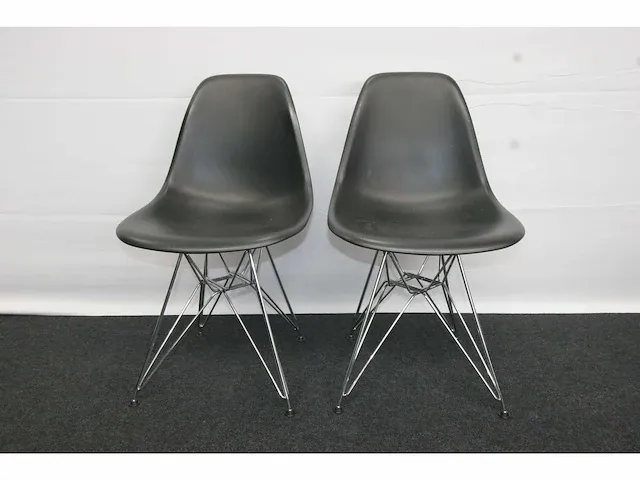 2 x design stoel vitra eames dsr - afbeelding 1 van  4