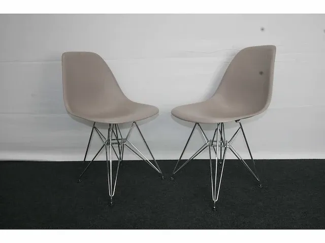 2 x design stoel vitra eames dsr - afbeelding 2 van  4