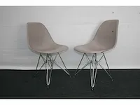 2 x design stoel vitra eames dsr - afbeelding 2 van  4