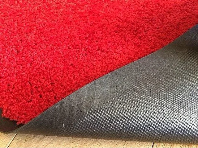 2 x deurmat - droogloopmat - eco-clean - 40 x 60 cm. - rood - afbeelding 2 van  4