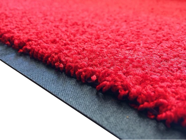 2 x deurmat - droogloopmat - eco-clean - 40 x 60 cm. - rood - afbeelding 4 van  4