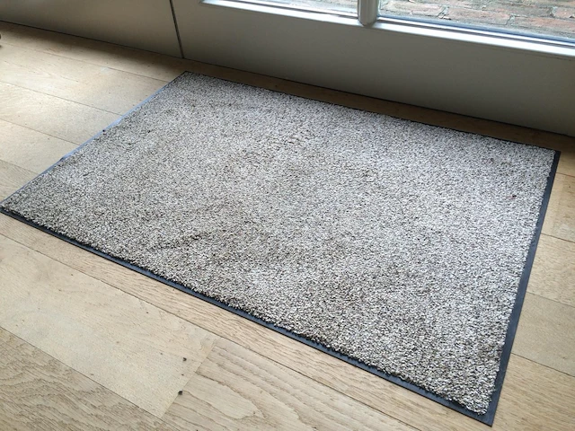 2 x deurmat - droogloopmat - eco-dry - 40 x 60 cm. - beige - afbeelding 1 van  4