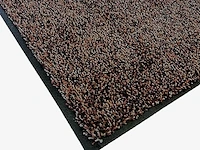 2 x deurmat - droogloopmat - eco-dry - 40 x 60 cm. - bruin - afbeelding 1 van  2