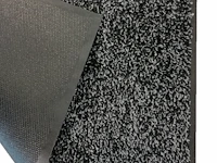 2 x deurmat - droogloopmat - eco-dry - 40 x 60 cm. - grijs - afbeelding 2 van  4