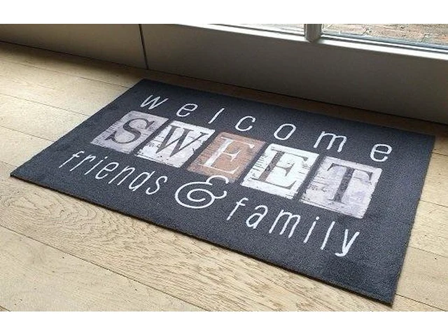 2 x deurmat - welcome - 50 x 80 cm. - afbeelding 1 van  4