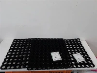 2 x deurmat rubber ringen 40x60 cm - afbeelding 1 van  2