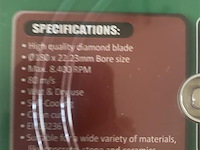 2 x diamantschijf 180mm - afbeelding 2 van  2
