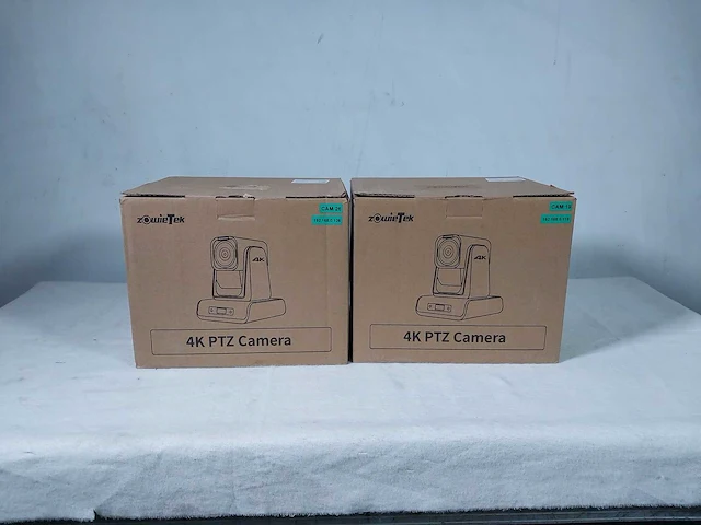 2 x dome-camera zowietek 4k / zoom 25x / ndi / hx3 (ptz) - afbeelding 11 van  12