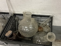 2 x dozen laboratoriumglaswerk - kolven, bekers…… - afbeelding 3 van  3
