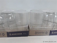 2 x drinkglazen 27 cl stapelbaar 6 stuks - afbeelding 2 van  2