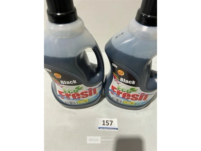 2 x eco fresh wasmiddel black 60 wasbeurten 3 liter - afbeelding 1 van  3