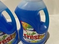 2 x eco fresh wasmiddel color 60 wasbeurten 3 liter - afbeelding 3 van  3