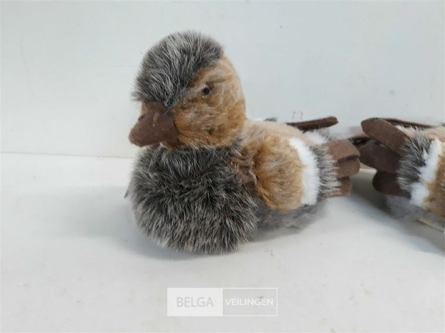 2 x eend zachte haren 20x13 cm - afbeelding 3 van  3