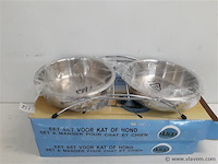 2 x eet-set voor kat of hond - afbeelding 2 van  2