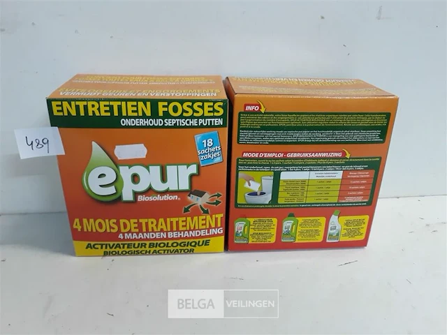 2 x epur 18 zakjes voor septische putten - afbeelding 2 van  3