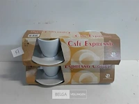 2 x espresso tas in set 2 stuks - afbeelding 1 van  3