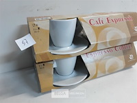 2 x espresso tas in set 2 stuks - afbeelding 3 van  3