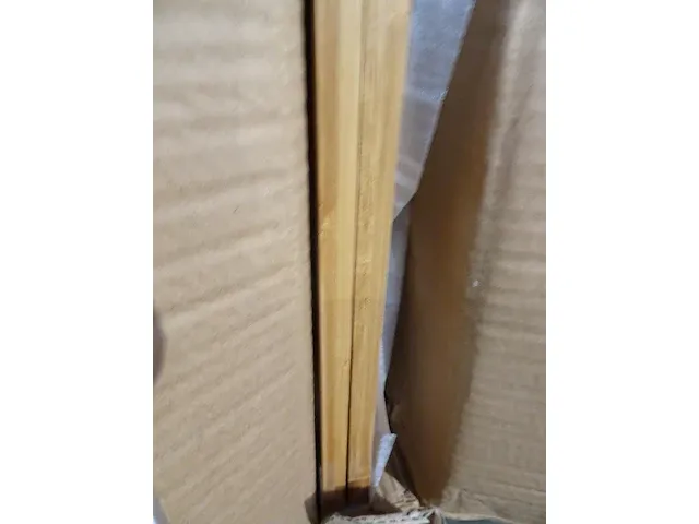 2 x etagaire bamboo mdf blanc - afbeelding 3 van  3