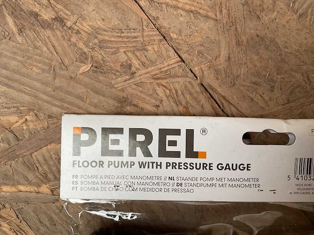 2 x fietspomp met manometer - afbeelding 3 van  6