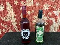 2 x fles whiskey - afbeelding 1 van  4