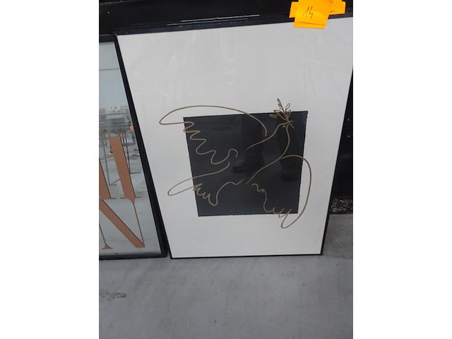 2 x fotokader zwart - wit - afbeelding 1 van  1