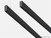 2 x gt nelle led design opbouw & pendel armatuur zwart - afbeelding 1 van  8
