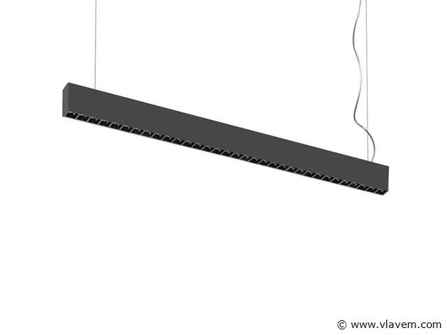 2 x gt nelle led design opbouw & pendel armatuur zwart - afbeelding 8 van  8