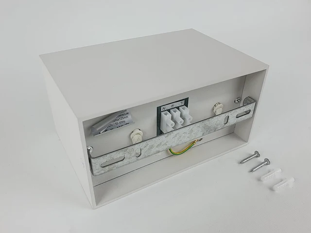 2 x gu10 opbouwspot armatuur dual fittingen wit kantelbaar - afbeelding 5 van  6