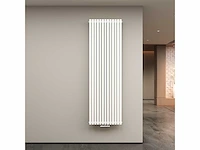 2 x h1800xb500 dubbele design radiator vero mat wit - afbeelding 1 van  4