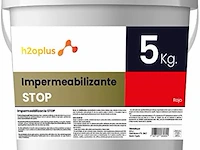 2 x h2oplus stop afdichtingsverf (rood) - afbeelding 1 van  3