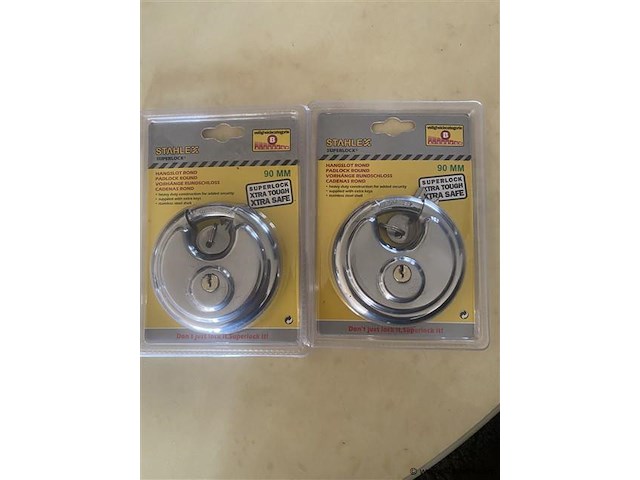 2 x hangslot 90mm - afbeelding 1 van  2