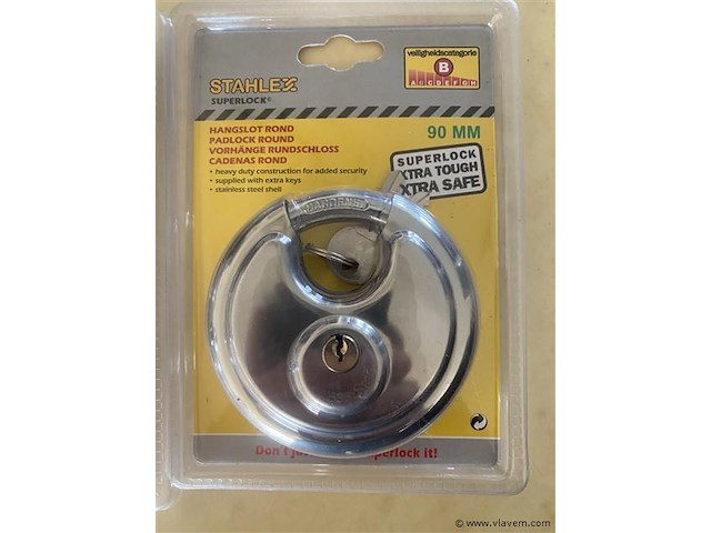 2 x hangslot 90mm - afbeelding 2 van  2