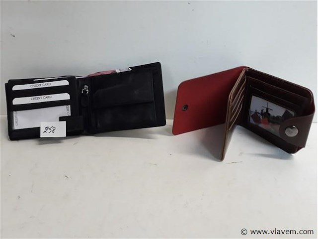 2 x heren portefuille - afbeelding 2 van  2