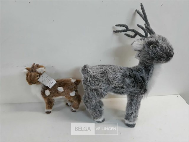 2 x hert zachte haren 1 x 23cm + 1 x 35 cm - afbeelding 2 van  3