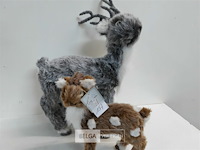 2 x hert zachte haren 1 x 23cm + 1 x 35 cm - afbeelding 3 van  3