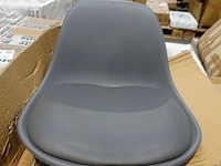 2 x hoge stoel grijs - afbeelding 2 van  3