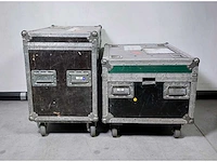 2 x hoist 415v 500kg 4m/m cm-f cee 25mtr chain (1xgood/1xdefect) - afbeelding 1 van  9
