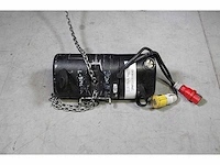 2 x hoist 415v 500kg 4m/m cm-f cee 25mtr chain (1xgood/1xdefect) - afbeelding 7 van  9