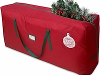 2 x holiday spirit christmas tree opbergtas (rood) - afbeelding 1 van  4