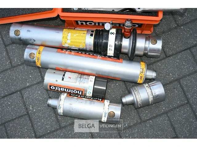 2 x holmatro handpomp + mechanische stip - afbeelding 2 van  10