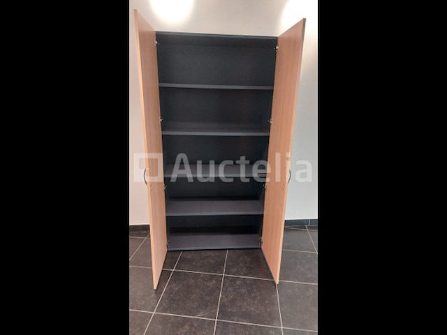 2 x houten draaideurkast hoog - afbeelding 2 van  4