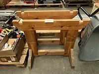 2 x houten schraag - afbeelding 1 van  3