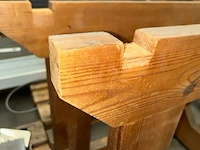 2 x houten schraag - afbeelding 2 van  3