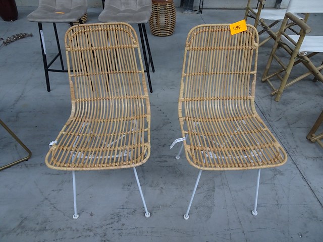 2 x houten stoel - afbeelding 1 van  3