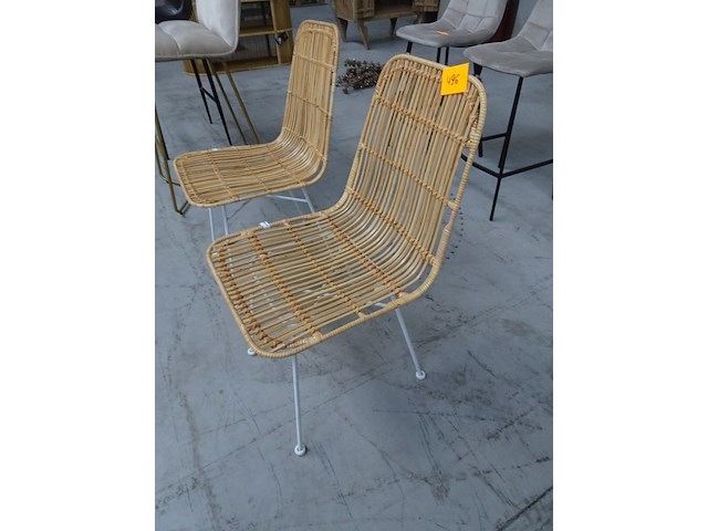 2 x houten stoel - afbeelding 2 van  3