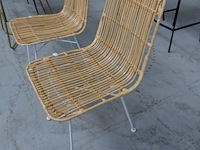 2 x houten stoel - afbeelding 2 van  3