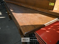 2 x houten tafel - afbeelding 4 van  5