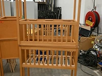 2 x houten wiegje - afbeelding 1 van  7