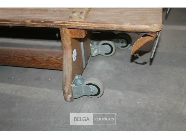 2 x houten zweedse bank - afbeelding 3 van  4